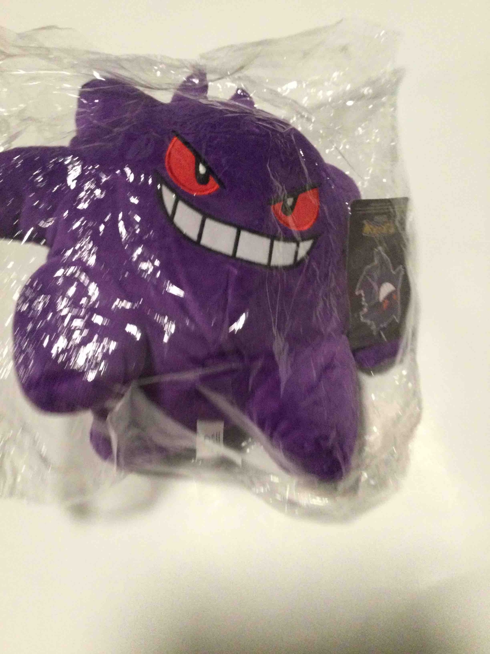 Gengar Plush Toy - Purple Kids Plush (Official Style)